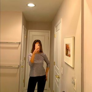 Club Monaco Silver Blouse